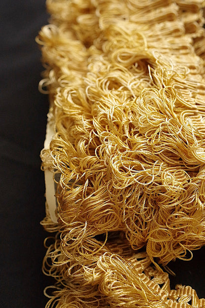 アンティークレース　dentelle ancienne フリンジ　350cm .FR a l'epoque