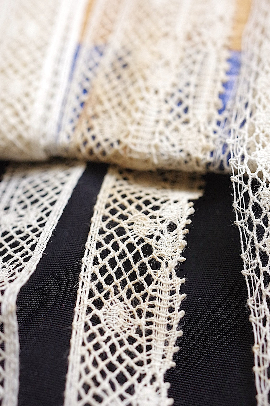 アンティークレース　dentelle ancienne ６種 .FR a l'epoque