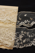 アンティークレース　dentelle ancienne アプリカッションアングレテール　２種 .FR a l'epoque