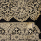 アンティークレース　dentelle ancienne  ハギレ　タグ付き 2種 .FR a l'epoque
