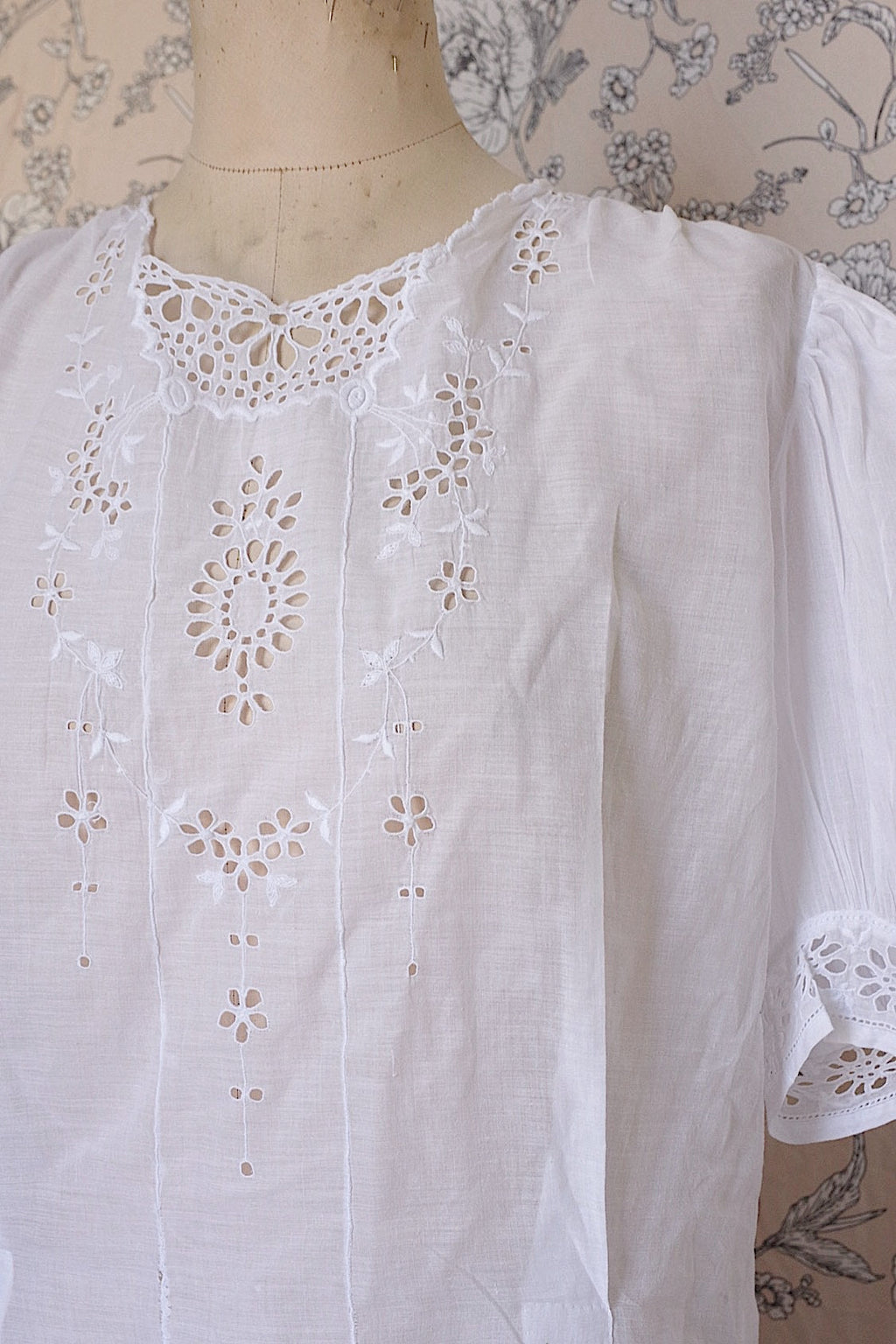 アンティークブラウス　vêtement blouse 1 .FR a l'epoque