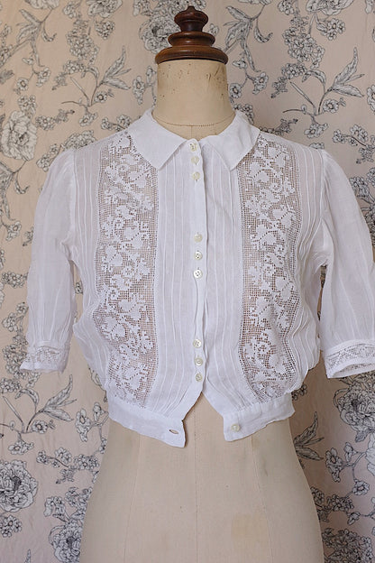 アンティークブラウス　vêtement blouse 2 .FR a l'epoque