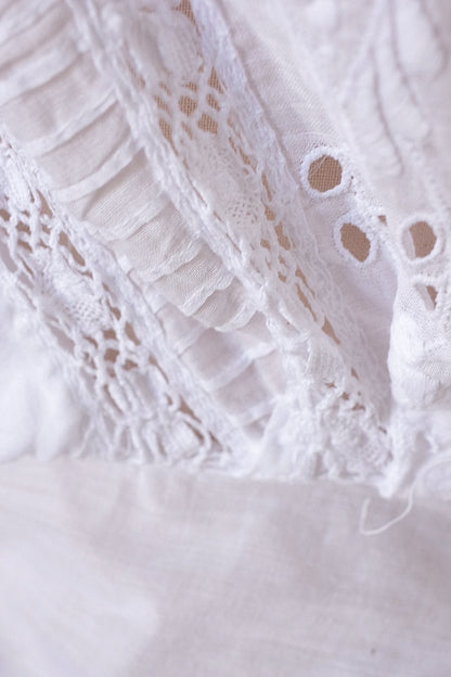 アンティークブラウス　vêtement blouse 3 .FR a l'epoque