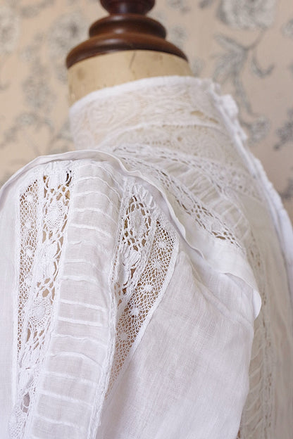 アンティークブラウス　vêtement blouse 3 .FR a l'epoque