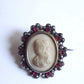 アンティークブローチ　antique brooch  カメオ .FR a l'epoque