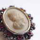 アンティークブローチ　antique brooch  カメオ .FR a l'epoque