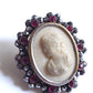 アンティークブローチ　antique brooch  カメオ .FR a l'epoque