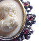 アンティークブローチ　antique brooch  カメオ .FR a l'epoque
