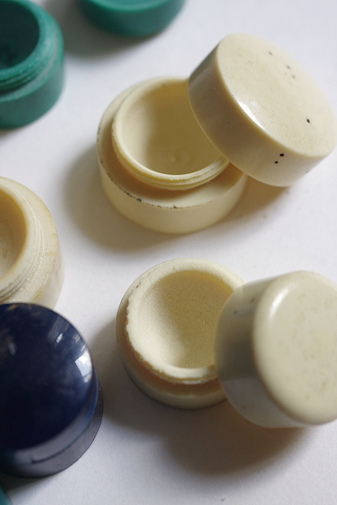 アンティーク小物入れ　antique boite Bakélite lot .FR a l'epoque