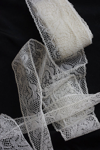 アンティークレース　dentelle ancienne 695cm .FR a l'epoque
