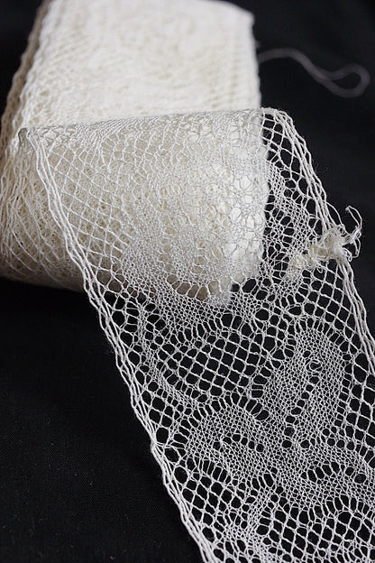 アンティークレース　dentelle ancienne 695cm .FR a l'epoque