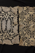 アンティークレース　dentelle ancienne nappe 2枚 .FR a l'epoque