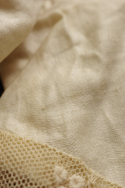 アンティークレース　dentelle ancienne 袖 .FR a l'epoque