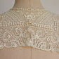 アンティークレース　dentelle ancienne 刺繍レース襟　 .FR a l'epoque