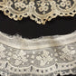 アンティークレース　dentelle ancienne 刺繍小さな襟　2つ　 .FR a l'epoque