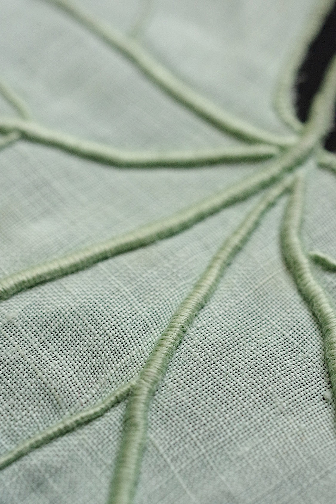 アンティークレース　dentelle ancienne 葉っぱ　napperon .FR a l'epoque