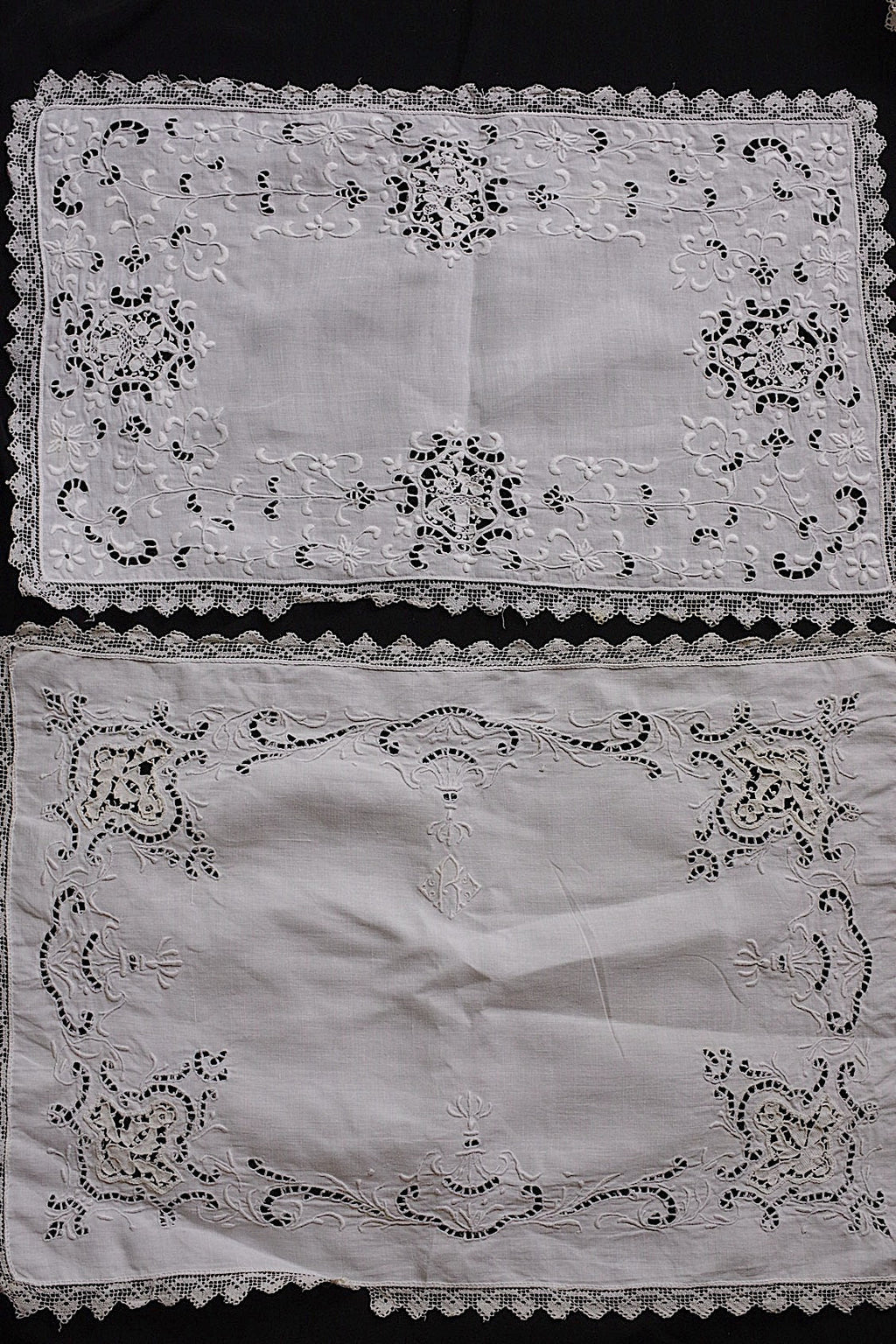 アンティークレース　dentelle ancienne napperon１０枚＋３枚 .FR a l'epoque