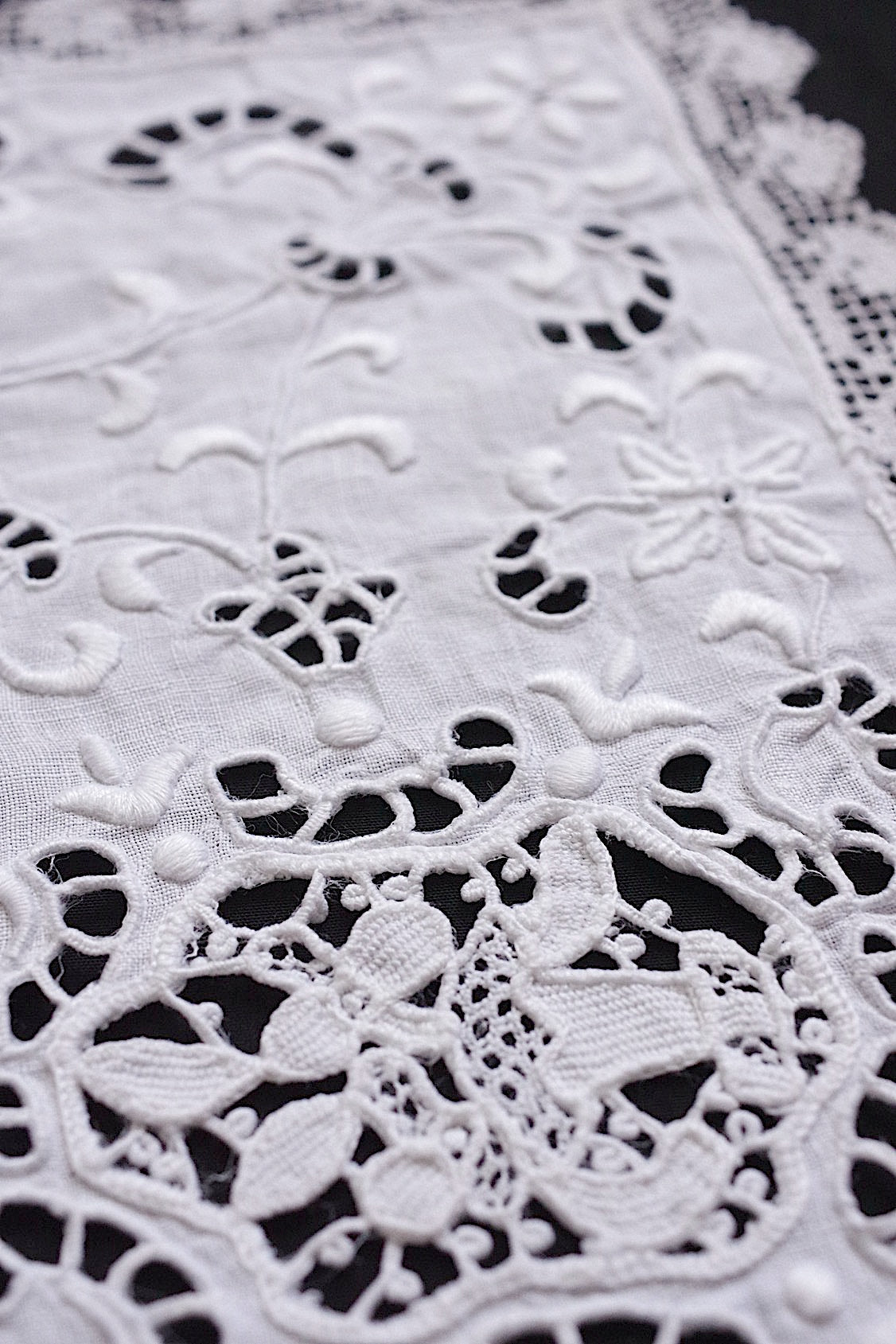 アンティークレース　dentelle ancienne napperon１０枚＋３枚 .FR a l'epoque