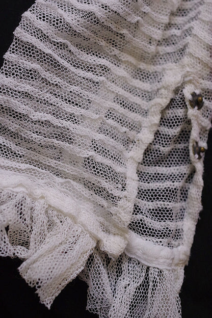 アンティークブラウス　vêtement antique 少女サイズブラウス３枚　素材用lots 1 .FR a l'epoque