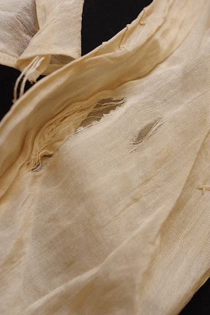 アンティークブラウス　vêtement antique 少女サイズブラウス３枚　素材用lots 2 .FR a l'epoque