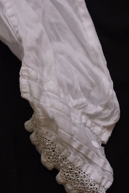 アンティークブラウス　vêtement antique 少女サイズブラウス３枚　素材用lots 2 .FR a l'epoque