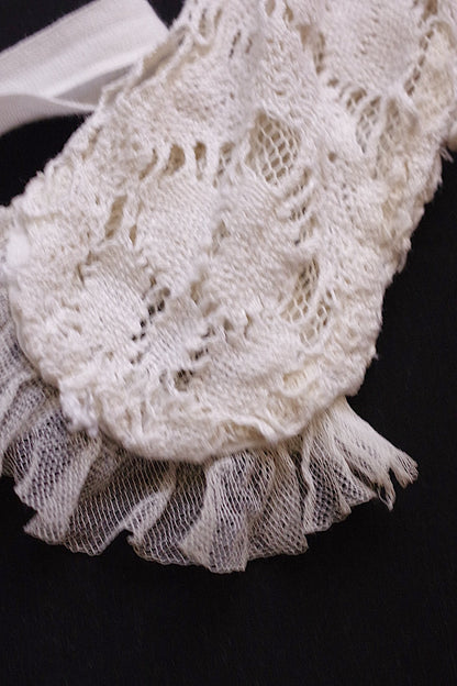 アンティークブラウス　vêtement antique 少女サイズブラウス３枚　素材用lots 2 .FR a l'epoque