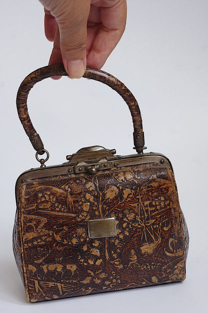 アンティークバッグ　petit sac antique .FR a l'epoque