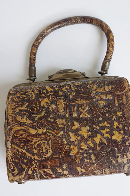 アンティークバッグ　petit sac antique .FR a l'epoque