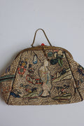 アンティークバッグ　petit sac antique シノワズリー刺繍 .FR a l'epoque