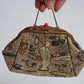 アンティークバッグ　petit sac antique シノワズリー刺繍 .FR a l'epoque