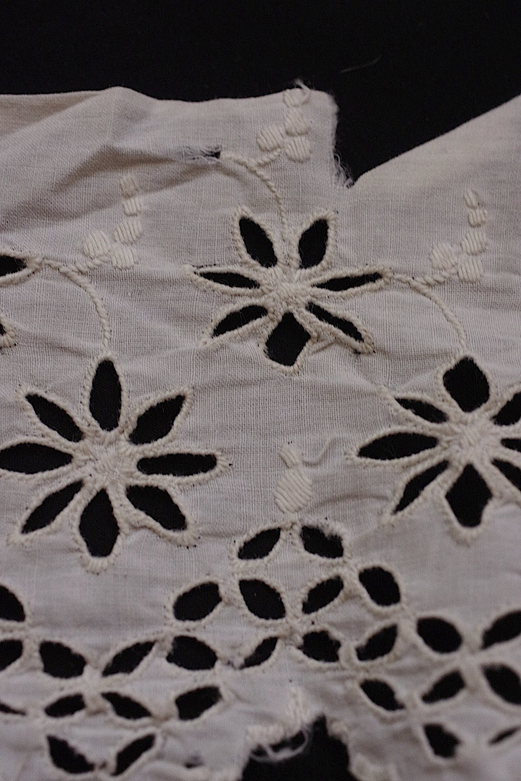 アンティークレース　dentelle ancienne 150cm ＋カフス .FR a l'epoque