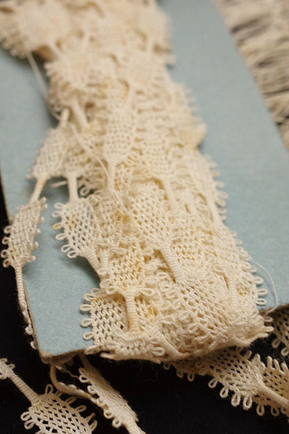 アンティークレース　dentelle ancienne 90cm 720cm .FR a l'epoque