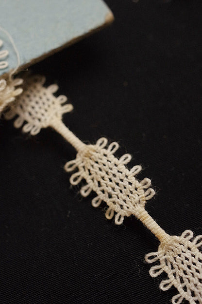 アンティークレース　dentelle ancienne 90cm 720cm .FR a l'epoque