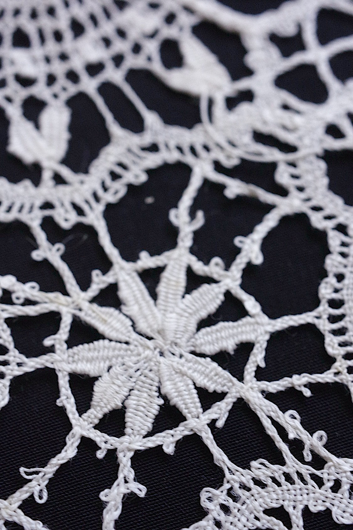 アンティークレース　dentelle ancienne　140cm .FR a l'epoque