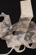 アンティークレース　dentelle ancienne　370cm .FR a l'epoque