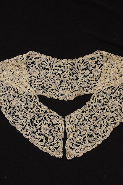 アンティークレース　dentelle ancienne　襟 .FR a l'epoque