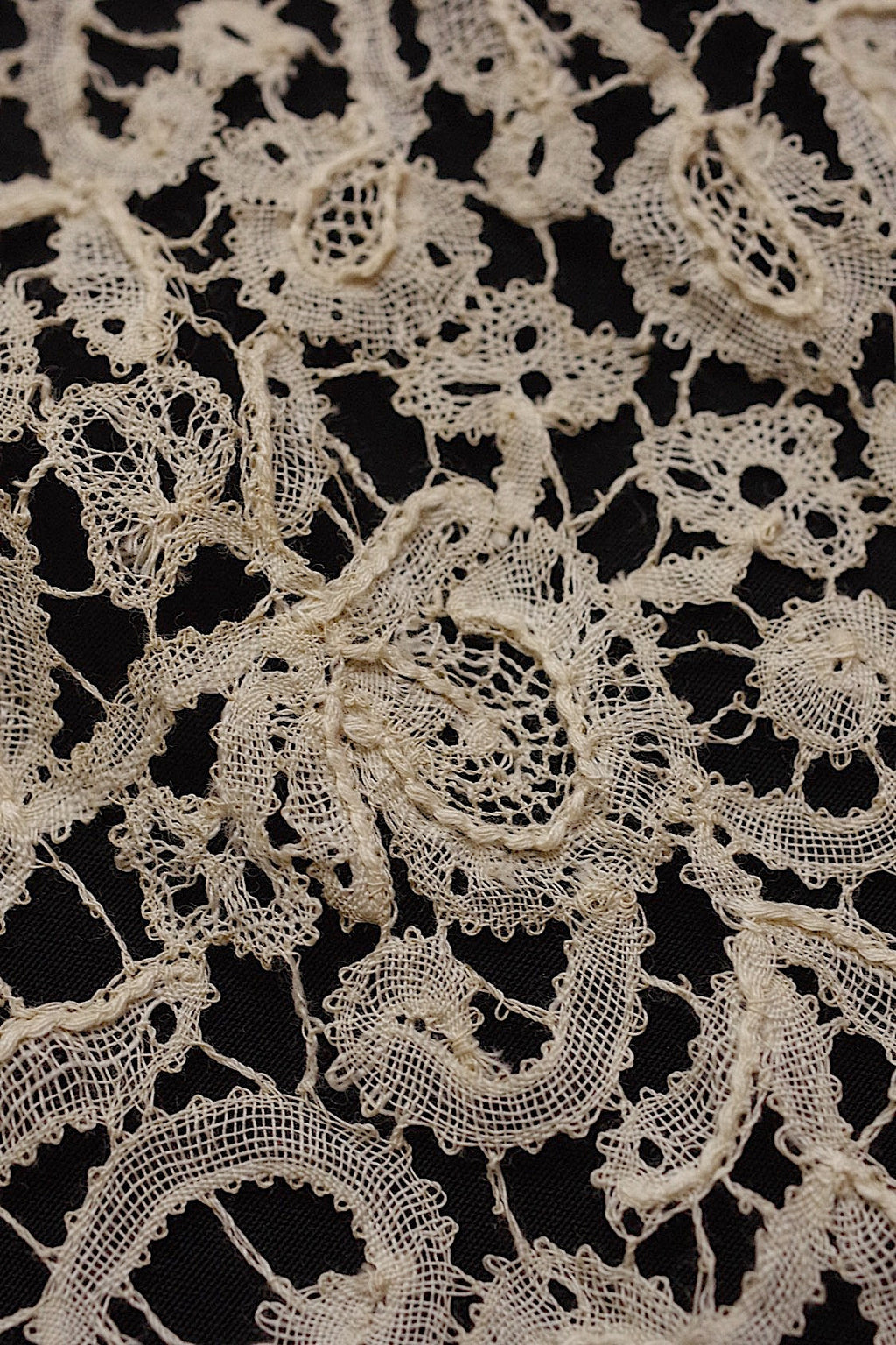 アンティークレース　dentelle ancienne　襟 .FR a l'epoque