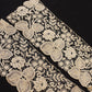 アンティークレース　dentelle ancienne　ホニトン　2 pieces .FR a l'epoque