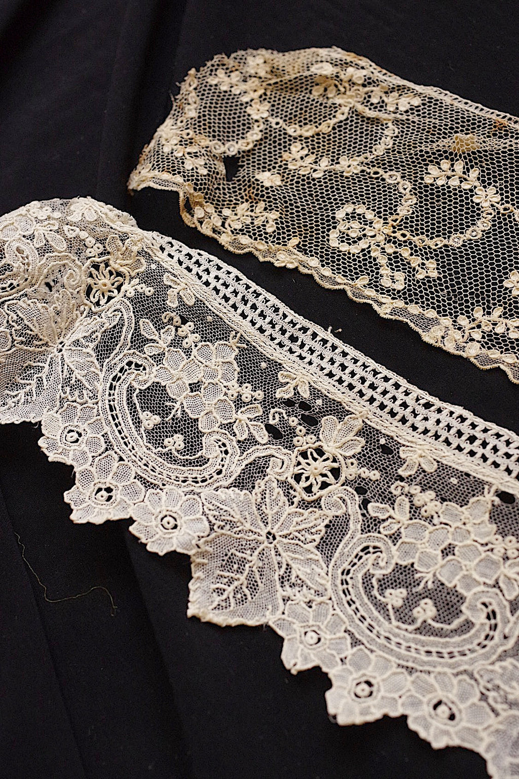 アンティークレース　dentelle ancienne　２種 .FR a l'epoque