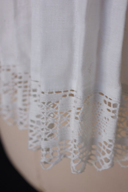 アンティーク服　vêtement antique surplis 教会チュニック1 .FR a l'epoque