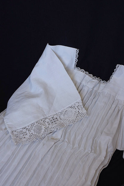 アンティーク服　vêtement antique surplis 教会チュニック1 .FR a l'epoque