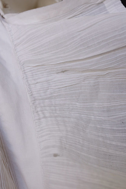 アンティークシャツ　vêtement antique shirt pour monsieur プチプリフリルシャツ .FR a l'epoque