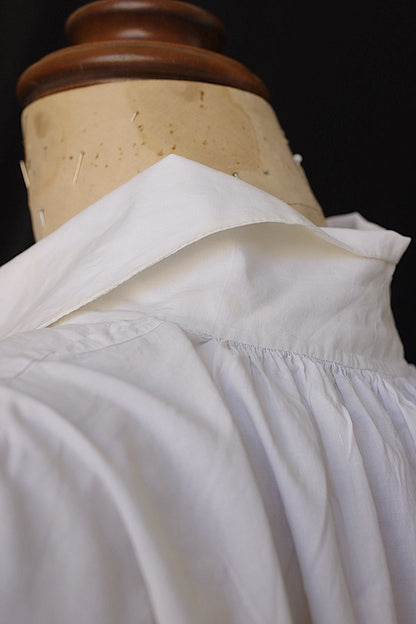 アンティークシャツ　vêtement antique shirt pour monsieur プチプリフリルシャツ .FR a l'epoque