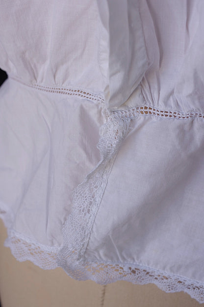 アンティークトップ　vêtement antique 刺繍トップ .FR a l'epoque