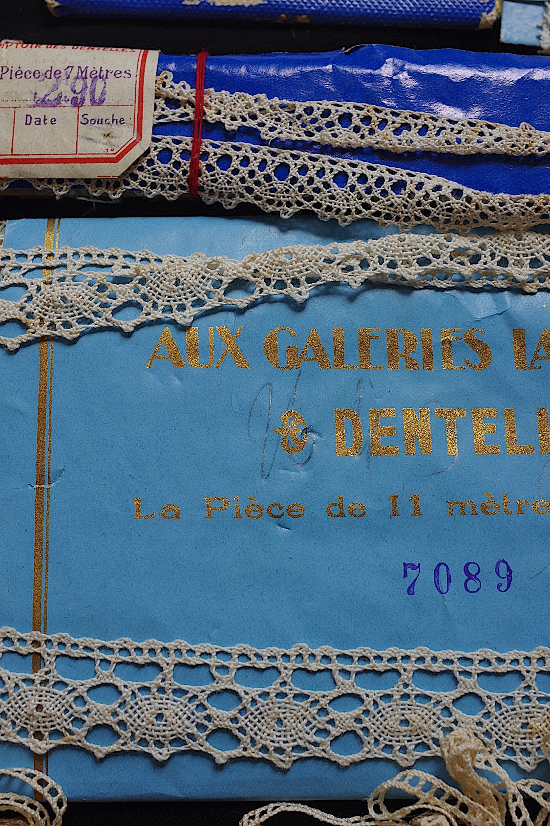 アンティークレース　dentelle ancienne 素材用　lots1 .FR a l'epoque
