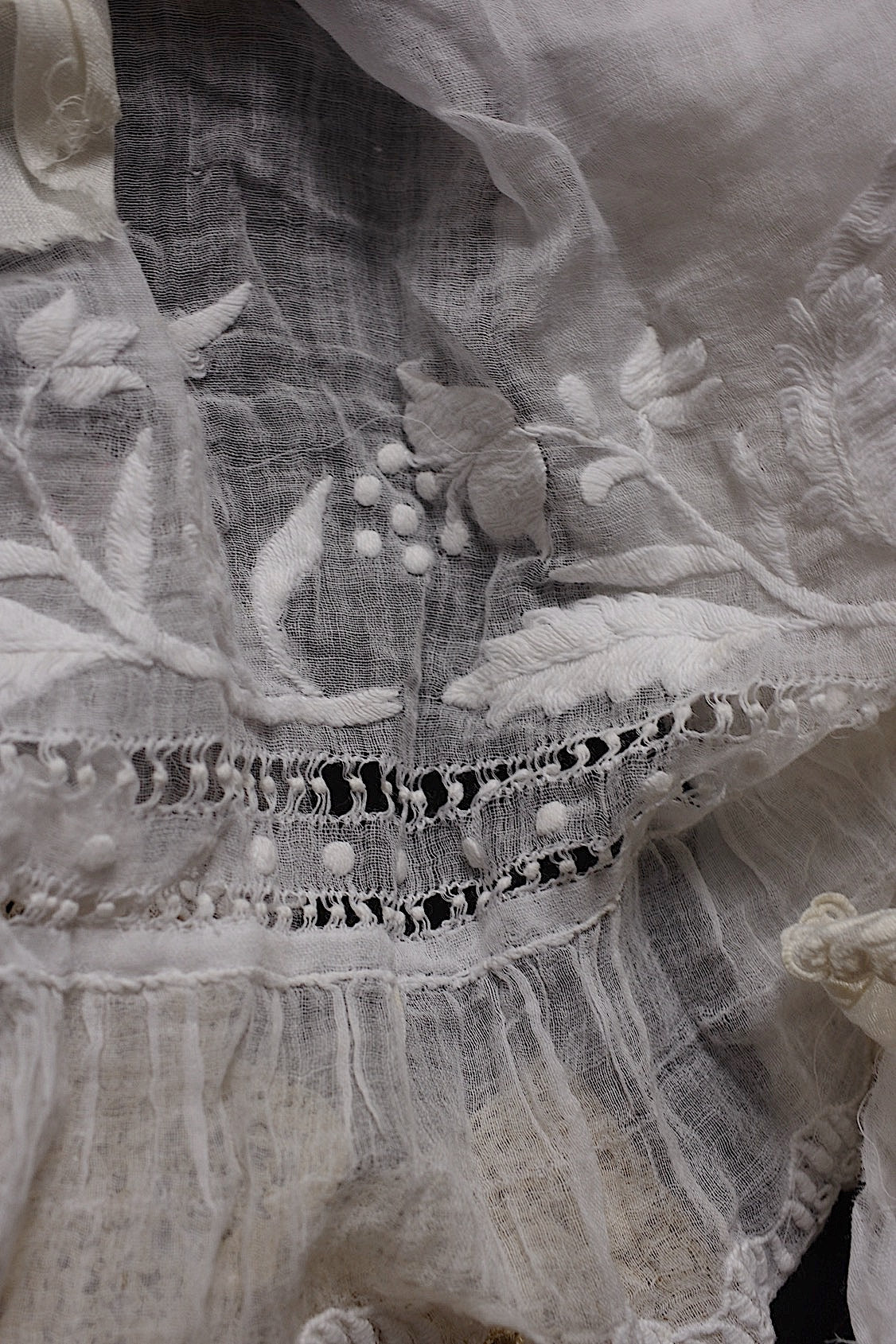 アンティークレース　dentelle ancienne 素材用　lots2 .FR a l'epoque