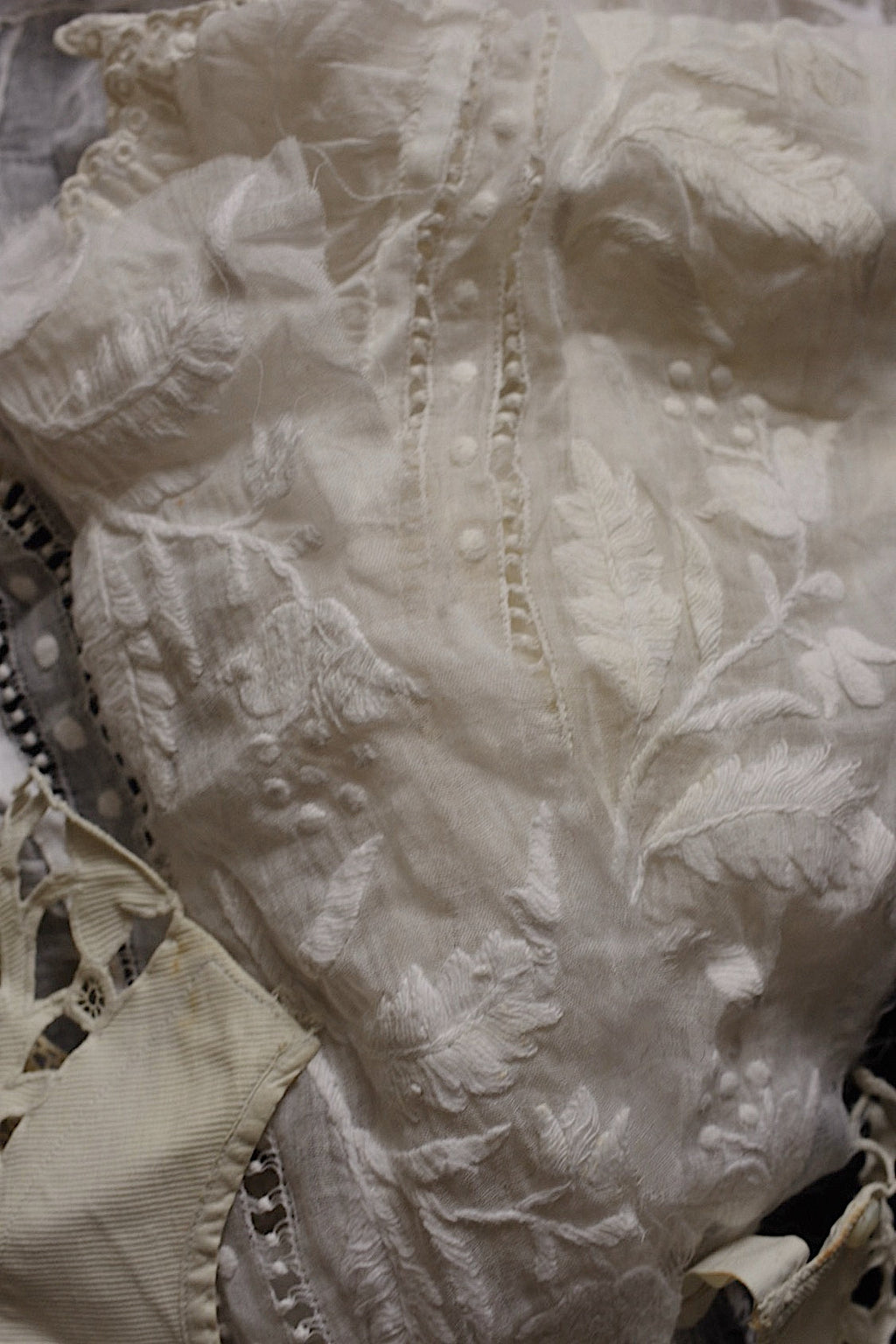 アンティークレース　dentelle ancienne 素材用　lots2 .FR a l'epoque