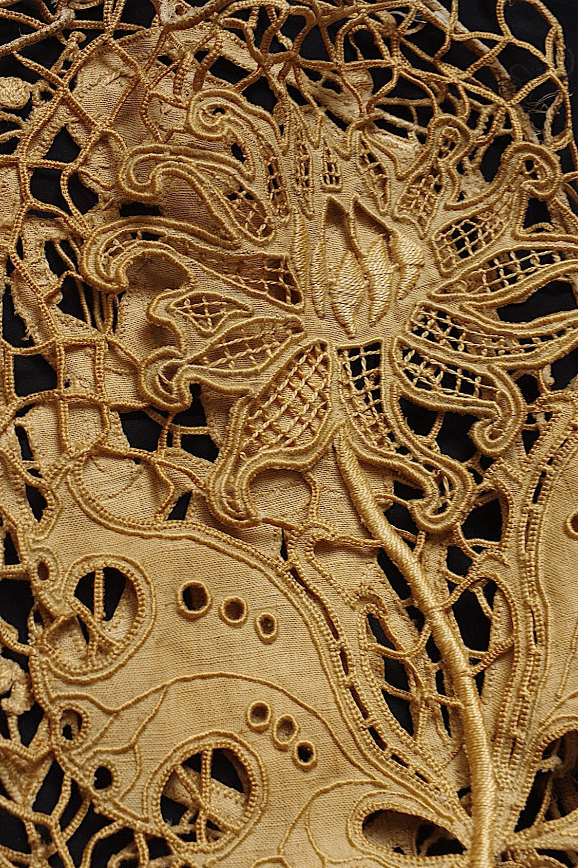 アンティークレース　dentelle ancienne 素材用　lots4 .FR a l'epoque