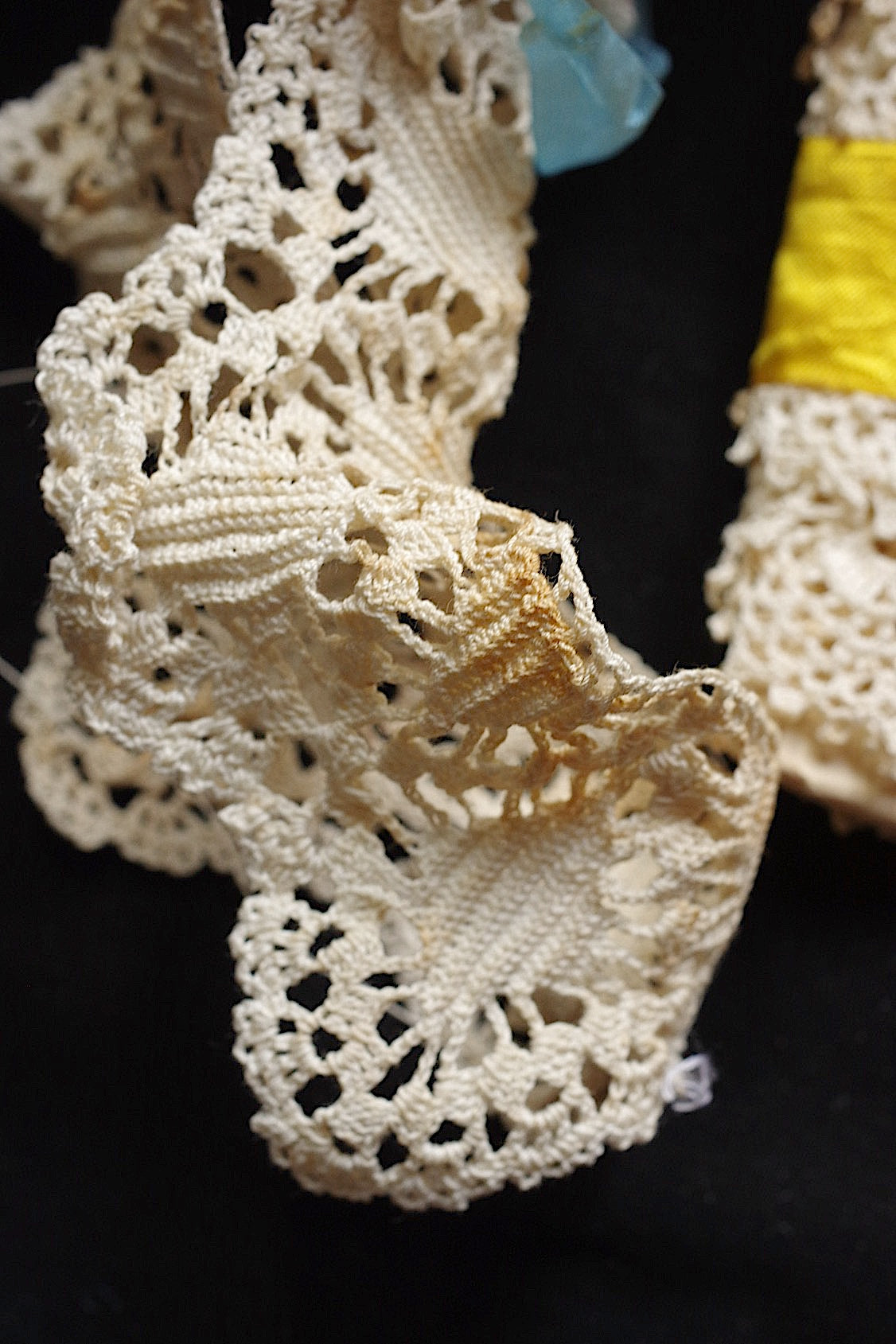 アンティークレース　dentelle ancienne 素材用　lots4 .FR a l'epoque