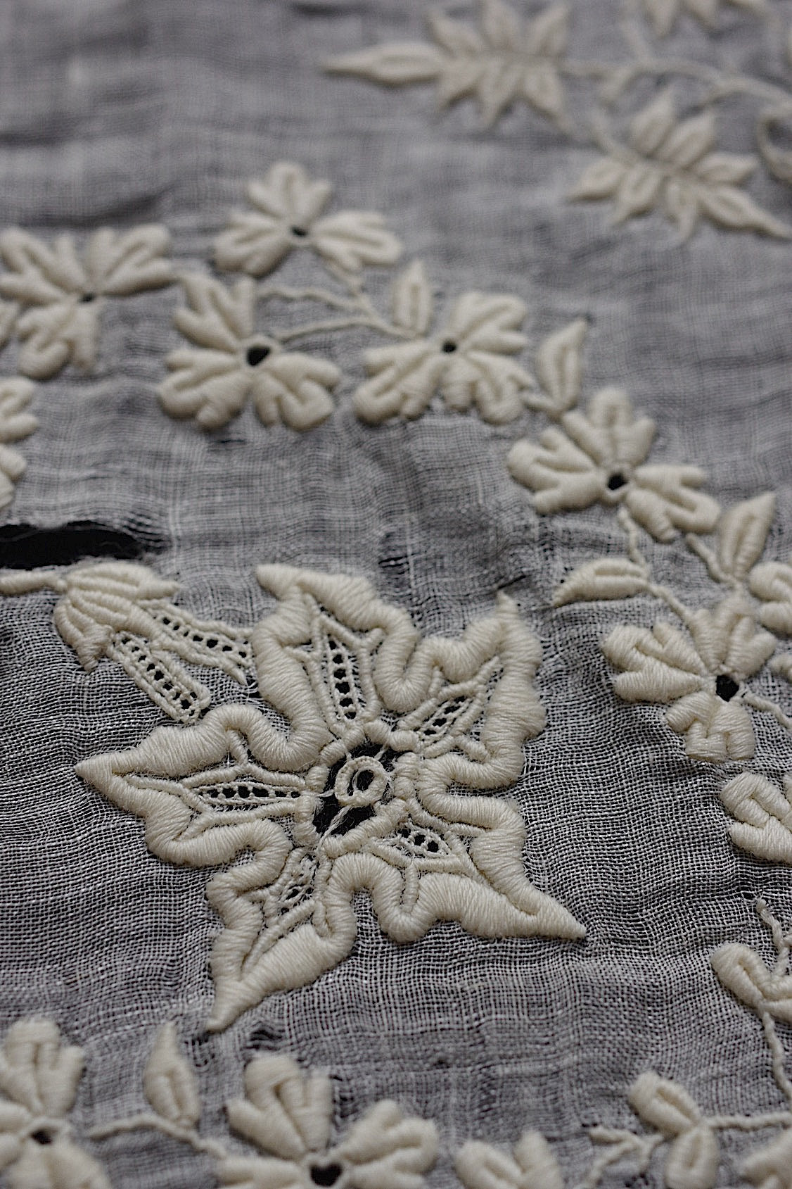 アンティークレース　dentelle ancienne 素材用　lots5 .FR a l'epoque